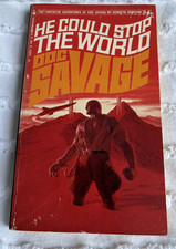 KENNETH ROBESON - DOC SAVAGE - BANTUM P/B # 54 HE COULD STOP THE WORLD - VGC