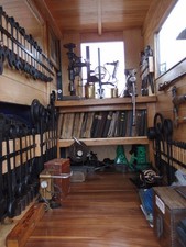 Photo A3 On board workshop of