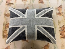 Grey Union Jack Cushion