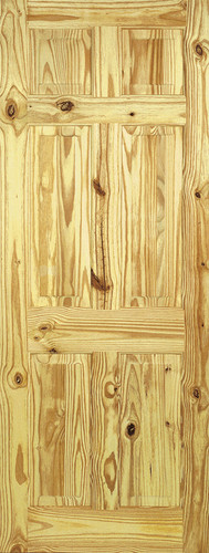 Knotty pine internal door - pine,