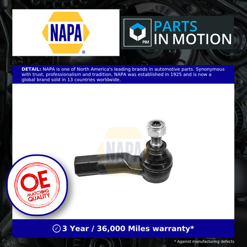 Tie track rod end - /, fits