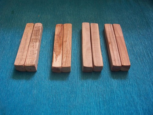 Woodturning pen blanks - 8,