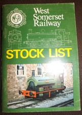 West Somerset Railway Stock