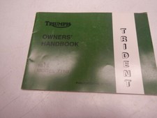 1975 Triumph Owner's Handbook