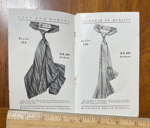 1920s small catalog - , clothing