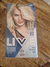 Schwarzkopf Live Intense Colour Permanent Semi Permanent Hair Dye Pack of 3 