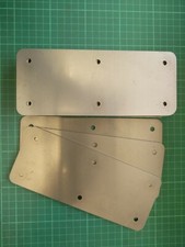 Roof Truss Plate timber wood  fixing  Bracket in 2mm mild steel 6.5 holes18 PACK