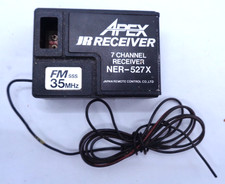 JR NER-527X 7 CHANNEL RECEIVER 35MHZ GOOD CONDITION