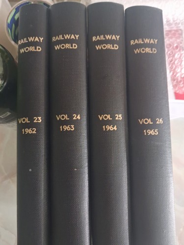 Bound volumes railway - of,