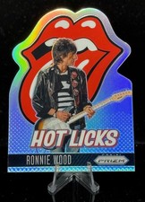 2024 The Rolling Stones Panini Silver Prizm Ronnie Wood Hot Licks #7
