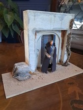 Star Wars Tattooine Diorama 3d Printed Traditionally Hand Crafted. 6 Inch Scale