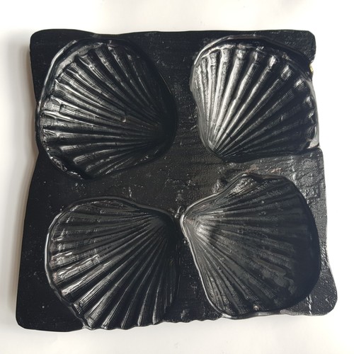 Clam oyster plate - clam,