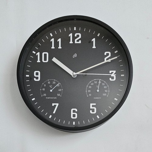 Auriol wall clock - wall, temperature