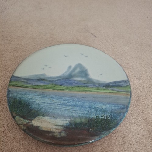 Highland stoneware loch scene - loch,