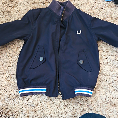 Fred perry boys navy bomber - fred,