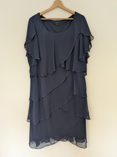 Chesca tiered chiffon midi - chesca,