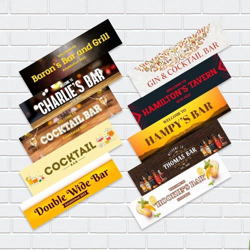 Personalised beer mat - personalised,