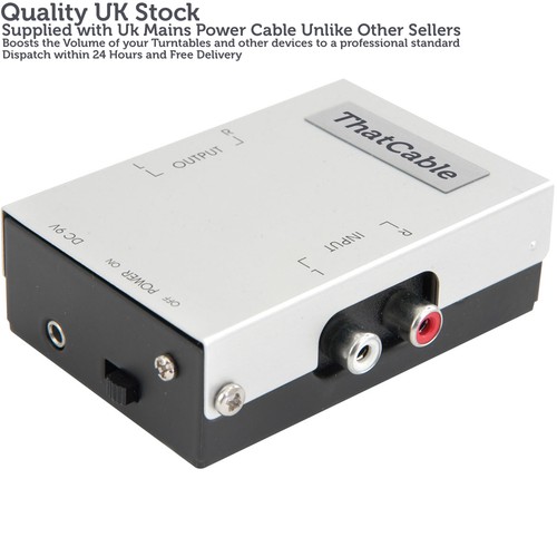 Pre amplifier for turntables - amplifier,