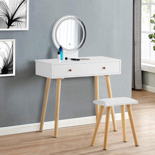 White dressing table - table, with