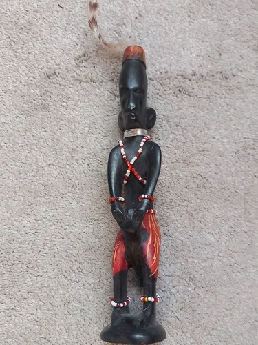 Hand carved african - carved, figure