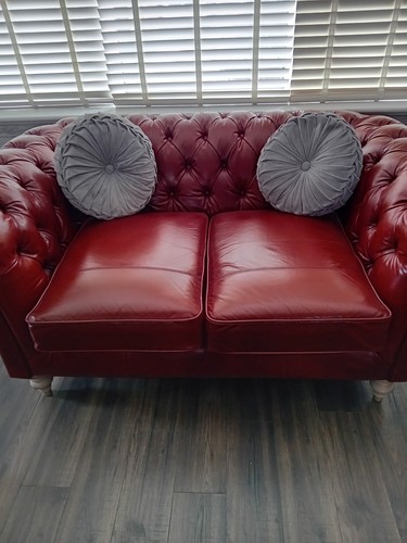 Two seater chesterfield - two,