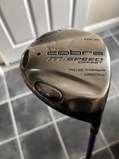 King COBRA, M-Speed, 10.5 degree 460cc Offset Driver. Aldila reg flex shaft. 