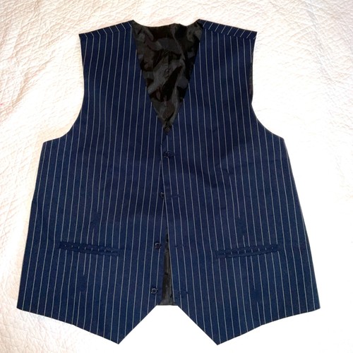 Mens vest navy blue - mens,