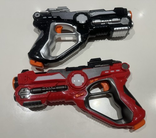 Laser battle squad person - laser, 2-person