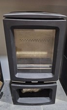 Wood Burning Stove 5KW Heating Log Burner Fire Heat Output Eco Small Ex-Display