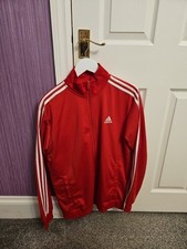 Adidas Originals Men's Red Full Tracksuit Size Medium