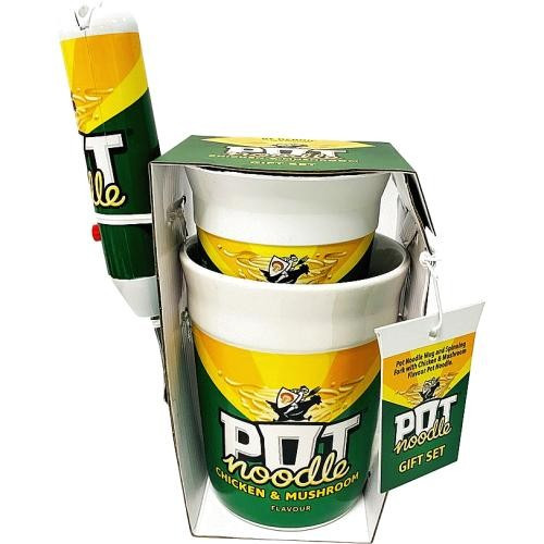 Pot noodle mug spinning - noodle,