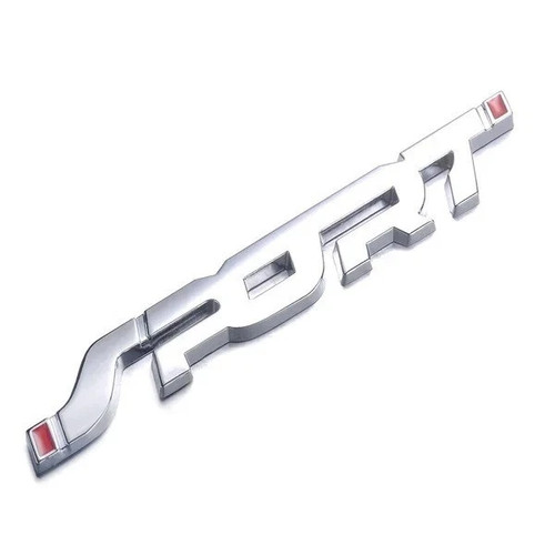 Metal car badge sticker - 3d,