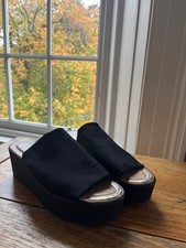 Russell & Bromley Black Mules