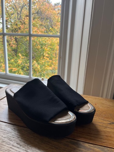 Russell bromley black mules - &,