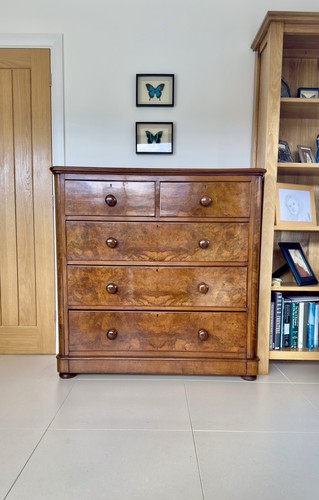 Fully restored victorian burr - fully,