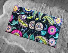 SALE IKEA Bankkamrat, Hemmahos, Stuva Bench Pad Cover Colorful Paisley Print