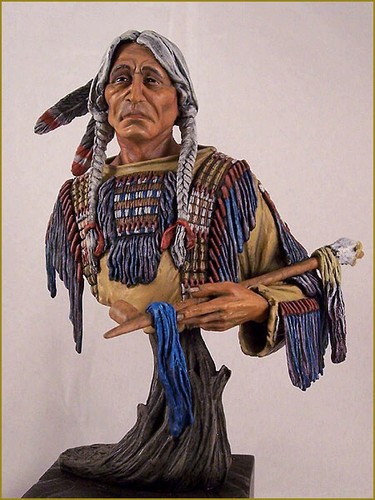 Unpainted1 indian chief - ,