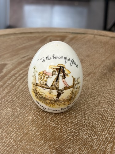 1970 holly hobbie ceramic - hobbie,