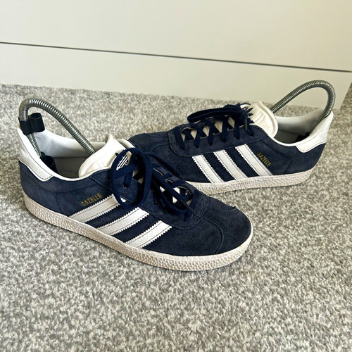 Adidas gazelle navy white - adidas, navy/white