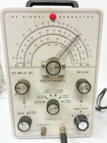 Heathkit model 102 rf - heathkit,