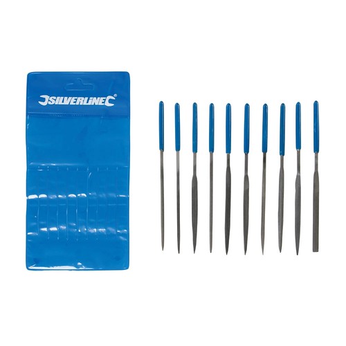 Needle file set 10pce - file,