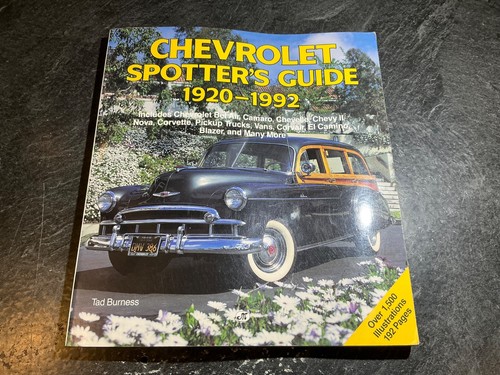 Chevrolet spotter guide - chevrolet, spotter's