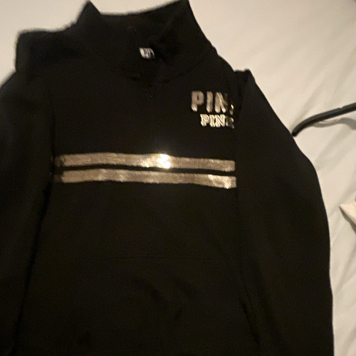 Pink women black fleece - pink, women's