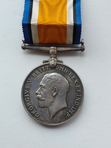 Ww1 silver war medal - silver,