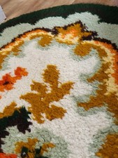 Vintage Oval Rug