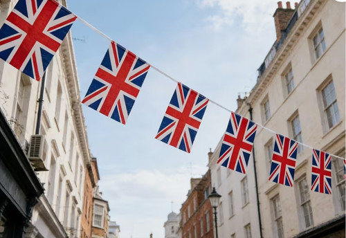 Metre flag union jack - metre,