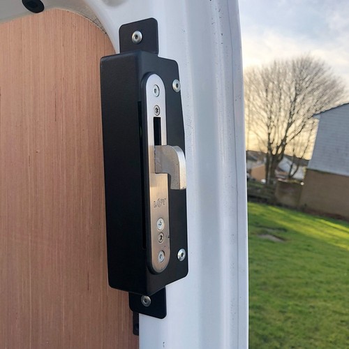Van security locks hook - van,
