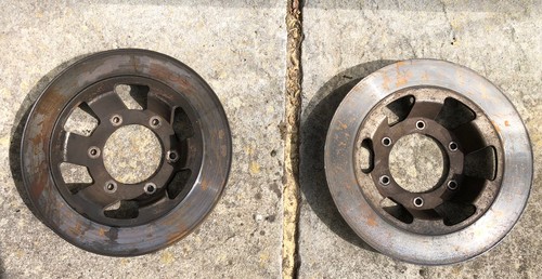 Pair moto guzzi v50 front - pair, of