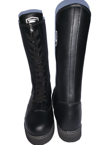 Men pro wrestling long boots - long,