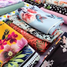 Jersey fabric remnants - fabric, bargain